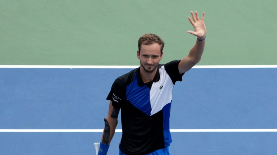 Medvedev returns to final four in Cincinnati, Rybakina out