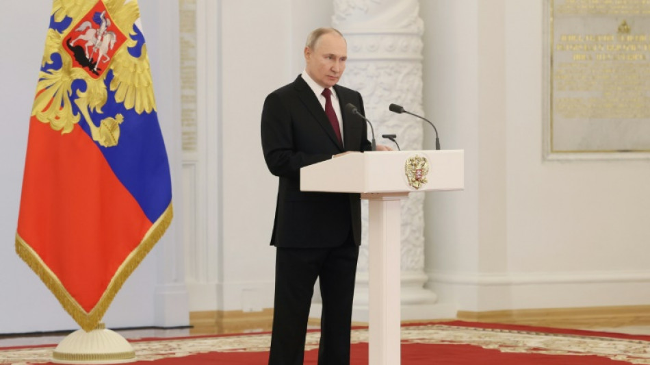 Ukraine: Poutine promet de continuer &agrave; d&eacute;truire les infrastructures &eacute;nerg&eacute;tiques