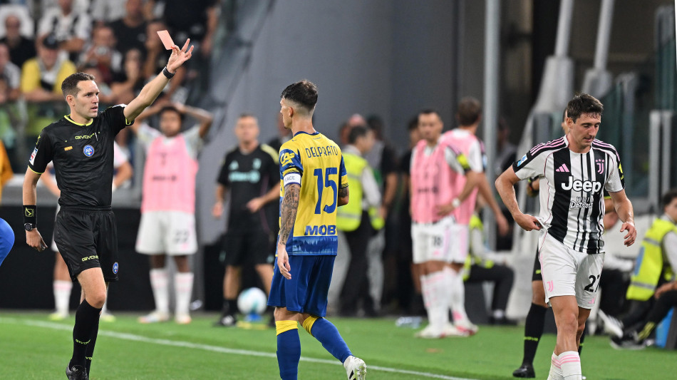 Giudice Serie A, due turni allo juventino Cambiaso