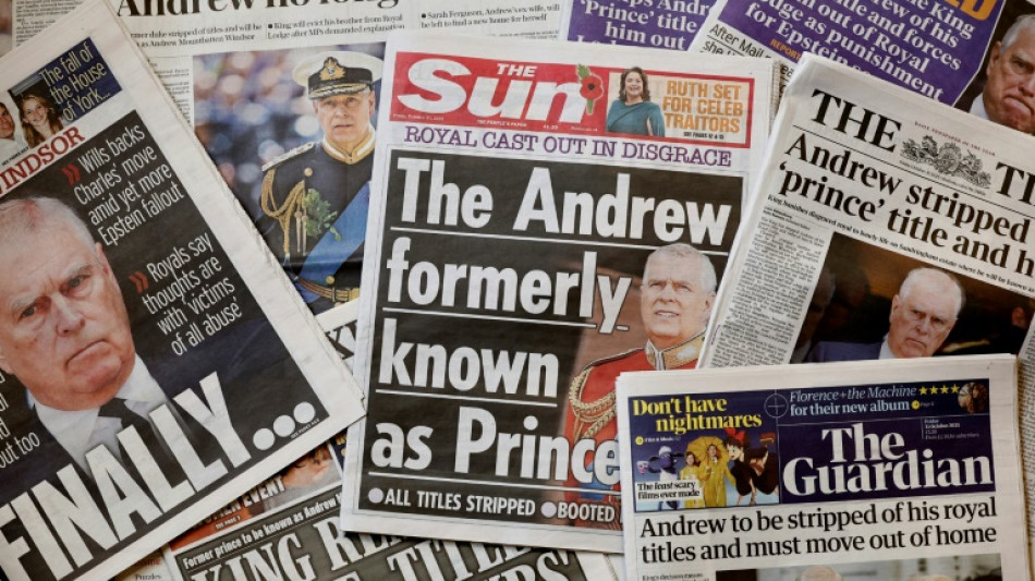 From adored prince to outcast, Andrew's years-long fall from grace