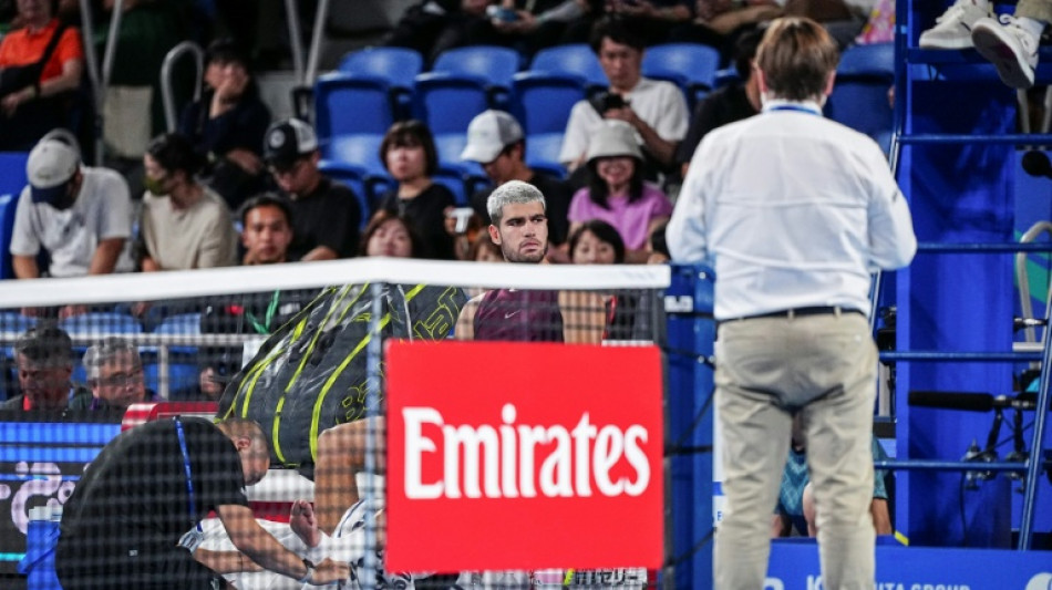Tennis: Alcaraz, victime de "problèmes physiques", forfait pour le Masters 1000 de Shanghai