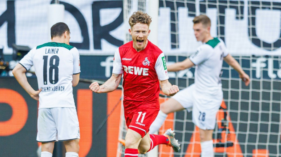 K&ouml;ln nach fulminantem Derbysieg in Gladbach auf Europa-Kurs