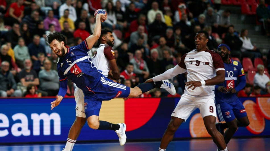 Hand/Mondial-2025: les Bleus d&eacute;butent en fanfare contre Qatar
