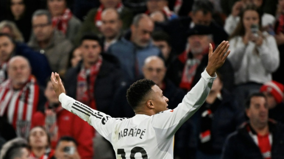 Espagne: Mbapp&eacute; providentiel, le Real Madrid se relance &agrave; Bilbao