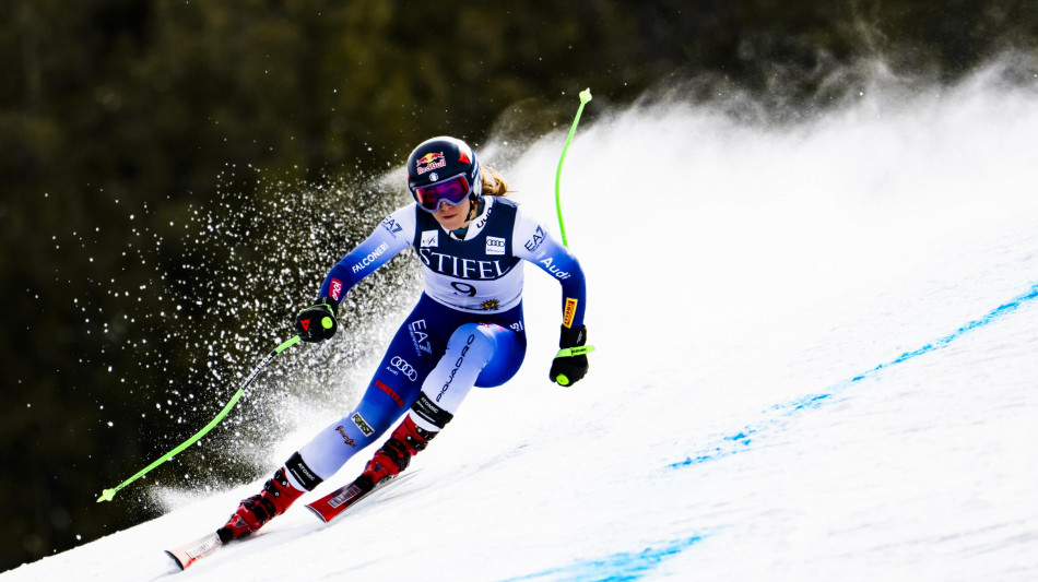 Sci: Goggia 'consapevole di quanto valgo,bene in tre discipline'