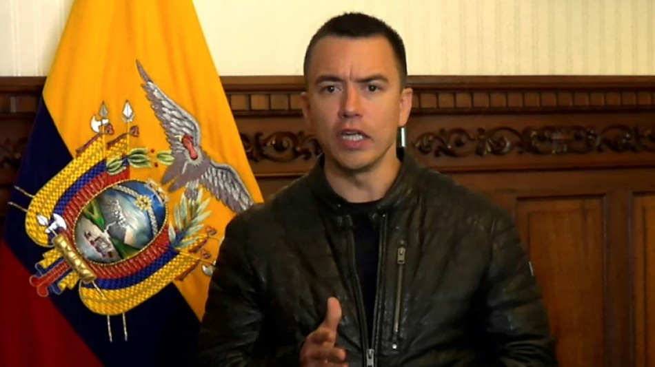 Presidente do Equador enfrenta sua primeira crise por confrontos com narcotr&aacute;fico