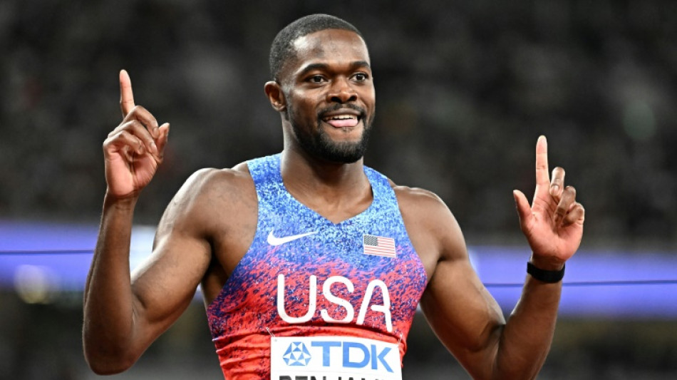 Benjamin defies Warholm and disqualification for world 400m hurdles title