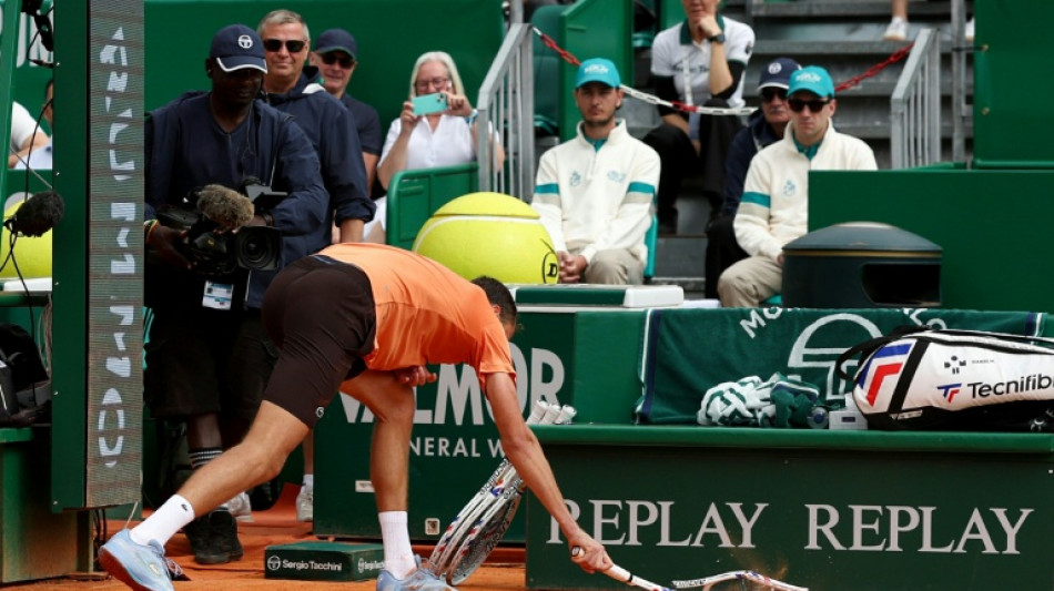 Medvedev thrashed at Monte Carlo as Zverev battles through