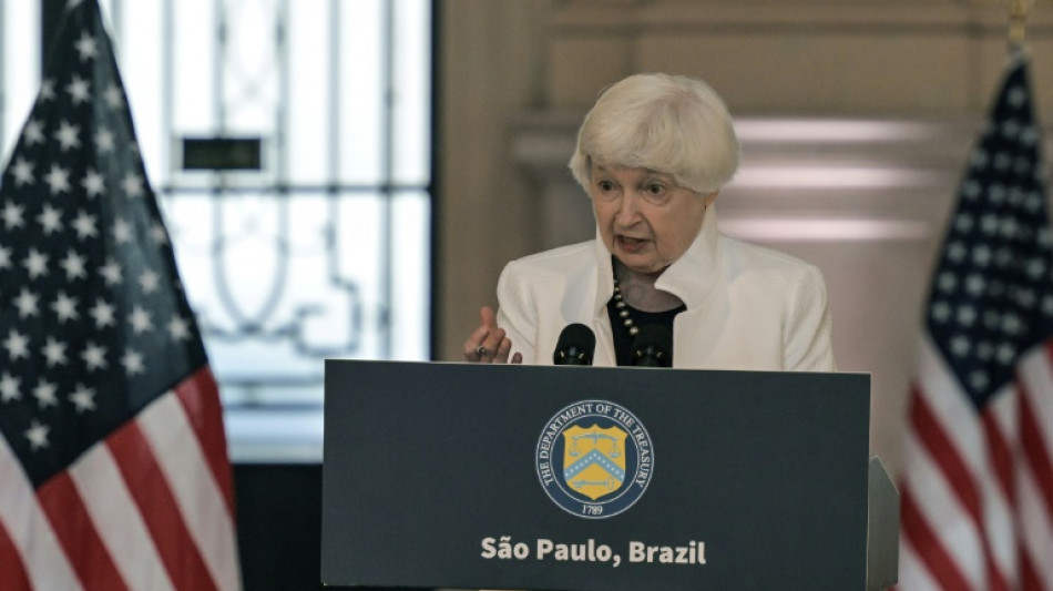 Yellen diz ser 'urgente' acordo do G7 para redirecionar ativos russos &agrave; Ucr&acirc;nia