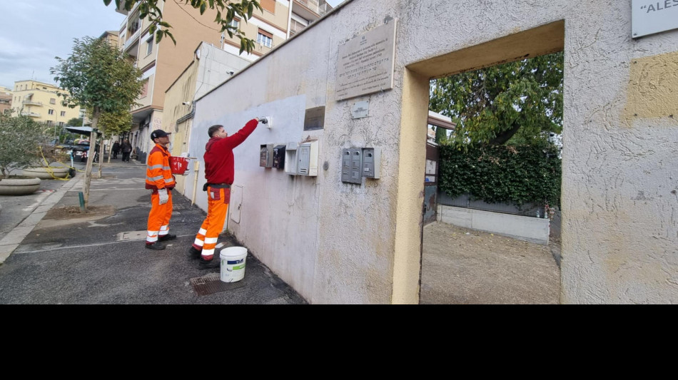Sinagoga vandalizzata, pm Roma indaga per odio razziale
