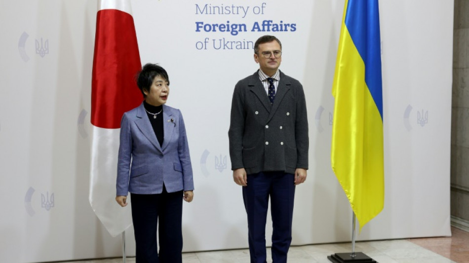 Chefe da diplomacia japonesa reafirma a 'determina&ccedil;&atilde;o' em apoiar a Ucr&acirc;nia