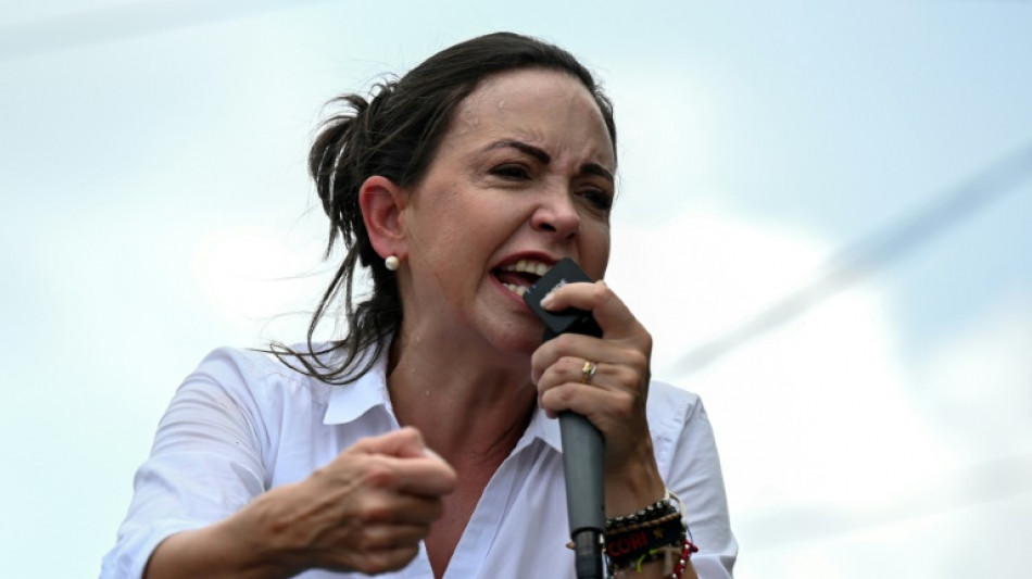 Opositora Machado e sua corrida de obst&aacute;culos para ir 'at&eacute; o fim' contra Maduro