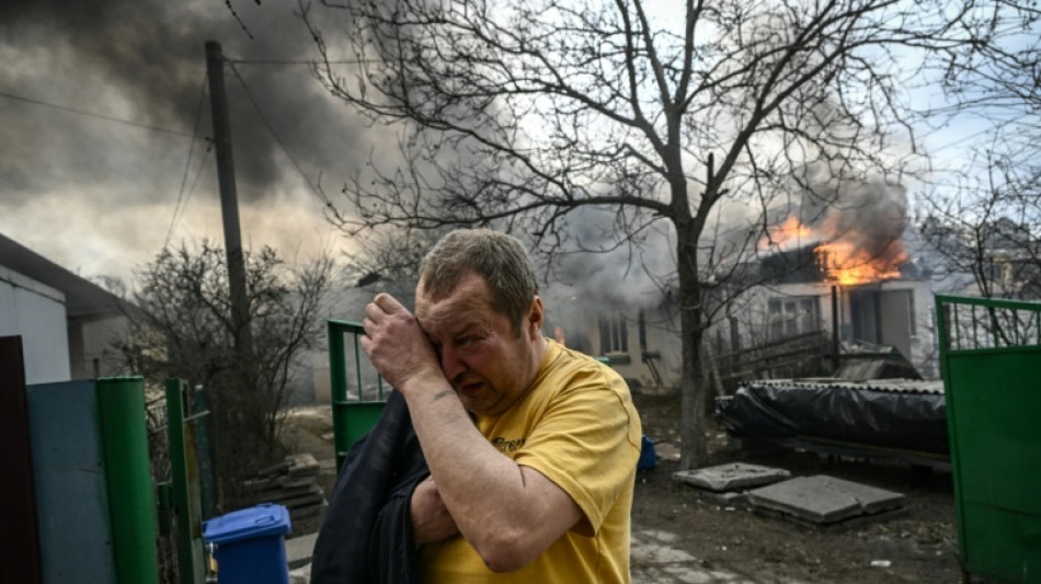 "Ma vie enti&egrave;re, disparue": quand les bombes russes r&eacute;duisent une maison en cendres