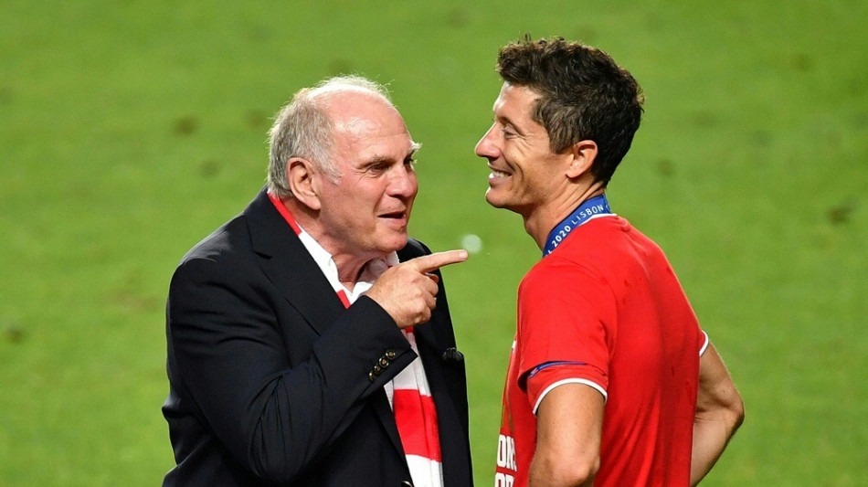 Hoene&szlig; geht "hundertprozentig" von Lewandowski-Verbleib aus