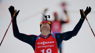 Biathlon: le Norv&eacute;gien Tarjei Boe remporte la mass start du Grand-Bornand
