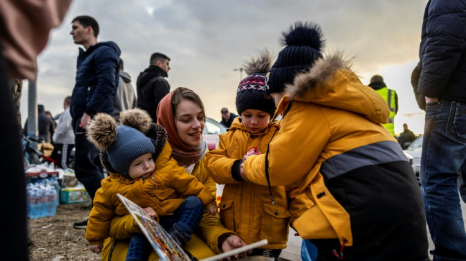Elan de solidarit&eacute; en Pologne avec les r&eacute;fugi&eacute;s ukrainiens
