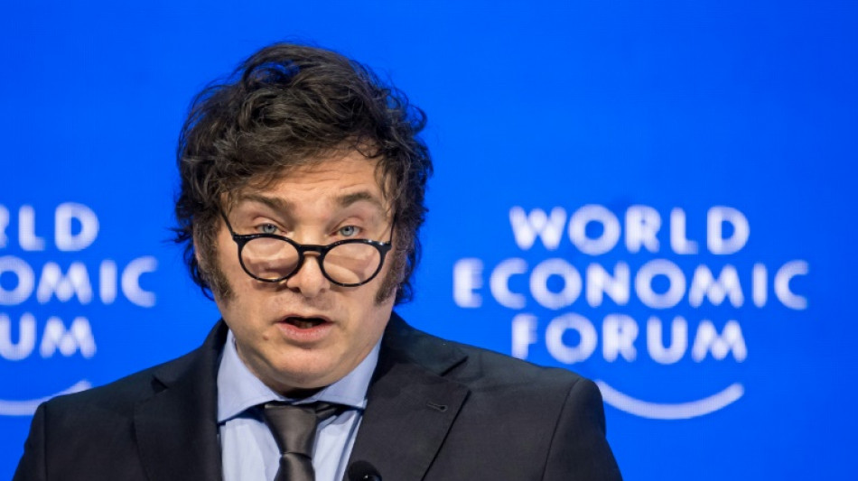 Milei diz em Davos que 'Ocidente est&aacute; em perigo' com o socialismo
