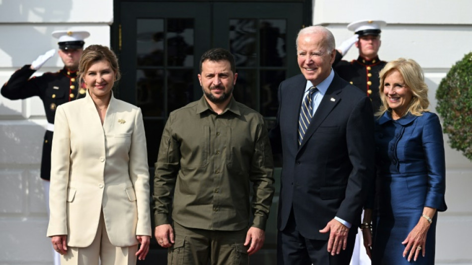 Entre apoio de Biden e receio de c&eacute;ticos, Zelensky visita Washington em busca de mais armas