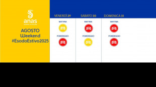 Anas, per il controesodo un fine settimana da bollino rosso