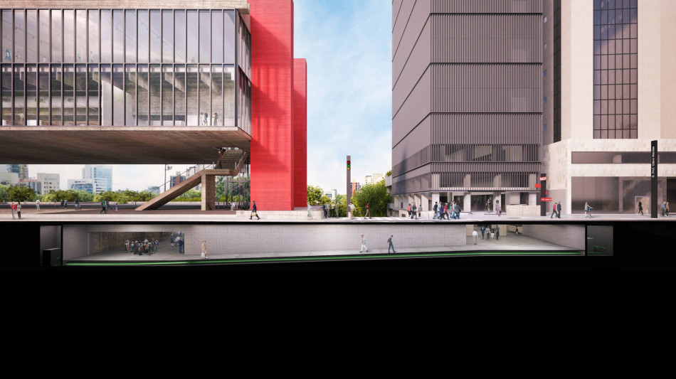 San Paolo, il museo di arte Masp inaugura un nuovo edificio