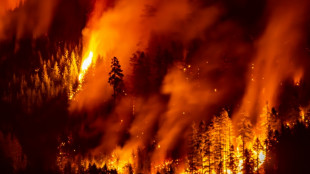 Un gran incendio arrasa una montaña en el oeste de Canadá y avanza hacia una ciudad