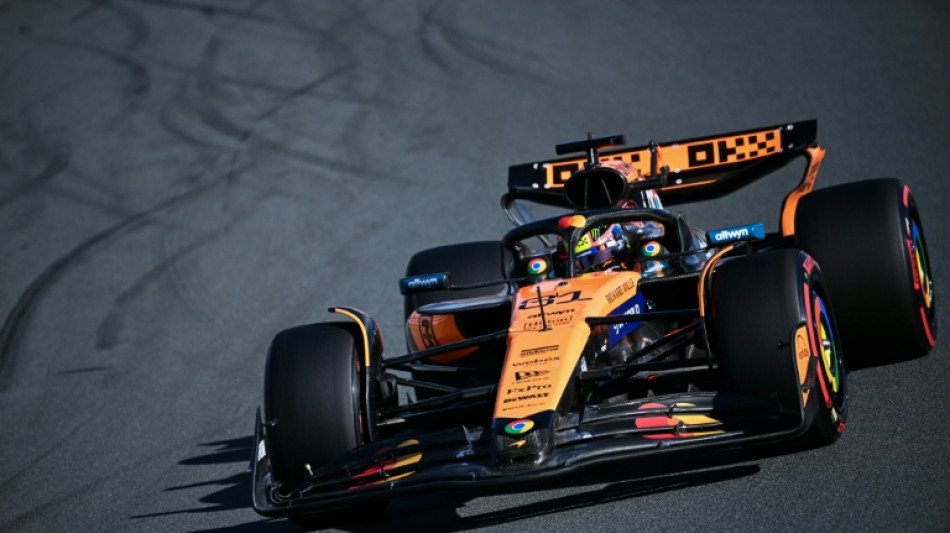 Pole for Piastri at Dutch GP in McLaren lock-up