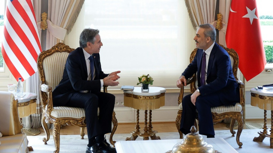 Blinken se reuniu com Erdogan na Turquia, primeira etapa de sua viagem pelo Oriente M&eacute;dio