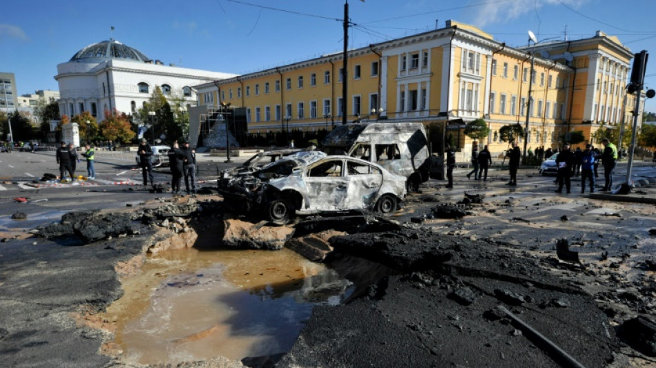 Kiev bajo el shock despu&eacute;s de los bombardeos rusos