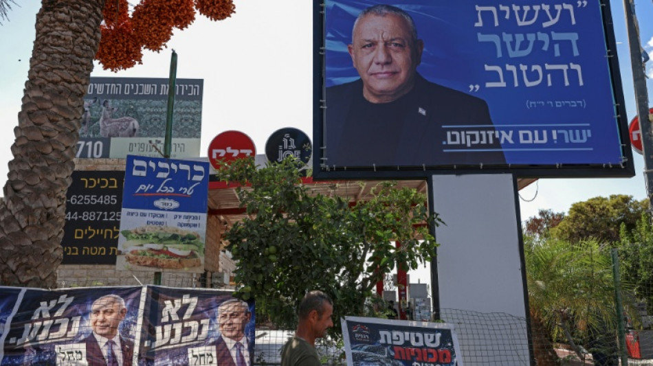 Un rival electoral de Netanyahu descarta ser ministro en un gobierno liderado por &eacute;l