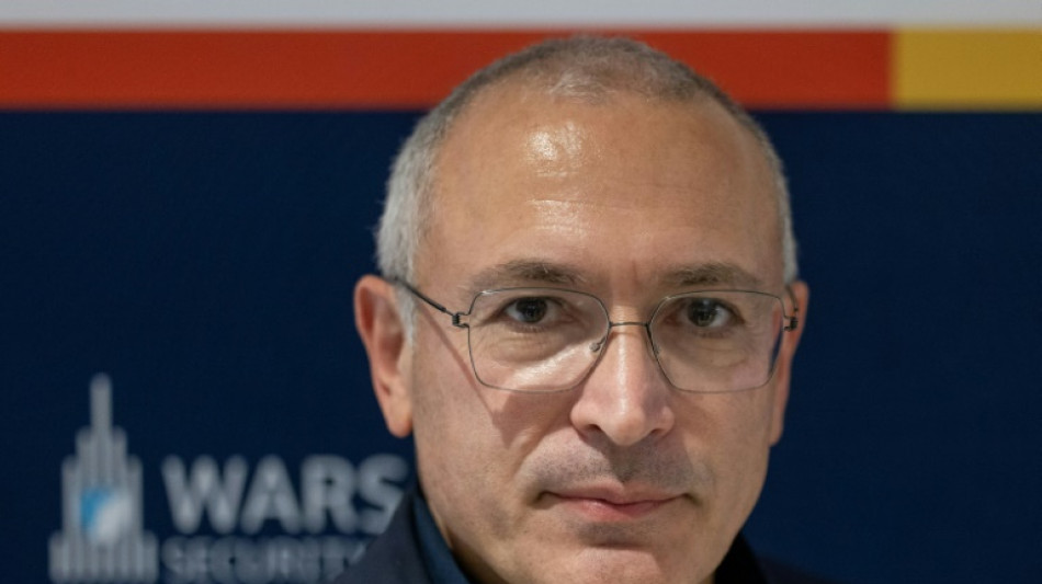 Opositor russo Khodorkovsky considera 'natural' divis&atilde;o no campo anti-Putin