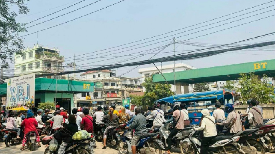 Myanmar drivers scramble for fuel as Mideast war cuts supply