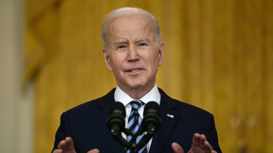 Biden verk&uuml;ndet neue Sanktionen gegen Russland und schickt Soldaten nach Deutschland