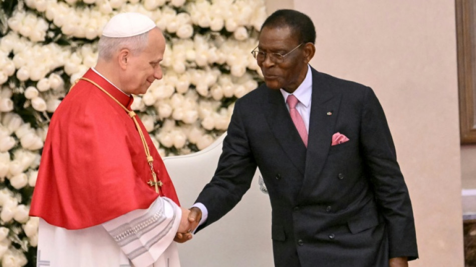 Pope calls for 'law and justice' on Equatorial Guinea visit