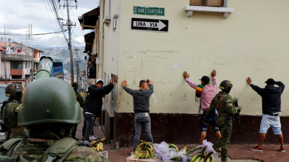 'Despertaram nossa ira': governo do Equador lan&ccedil;a dura ofensiva contra o tr&aacute;fico