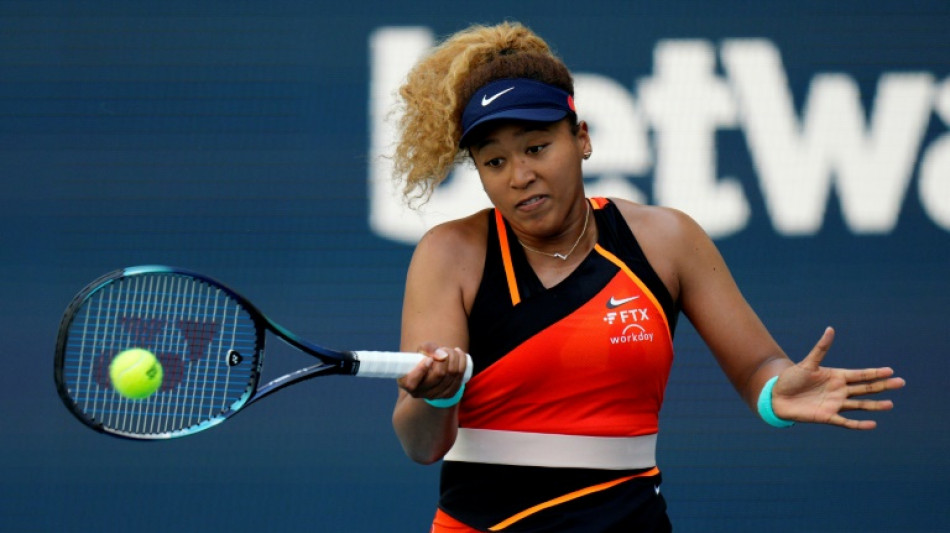 Tennis: Osaka de retour en quarts &agrave; Miami