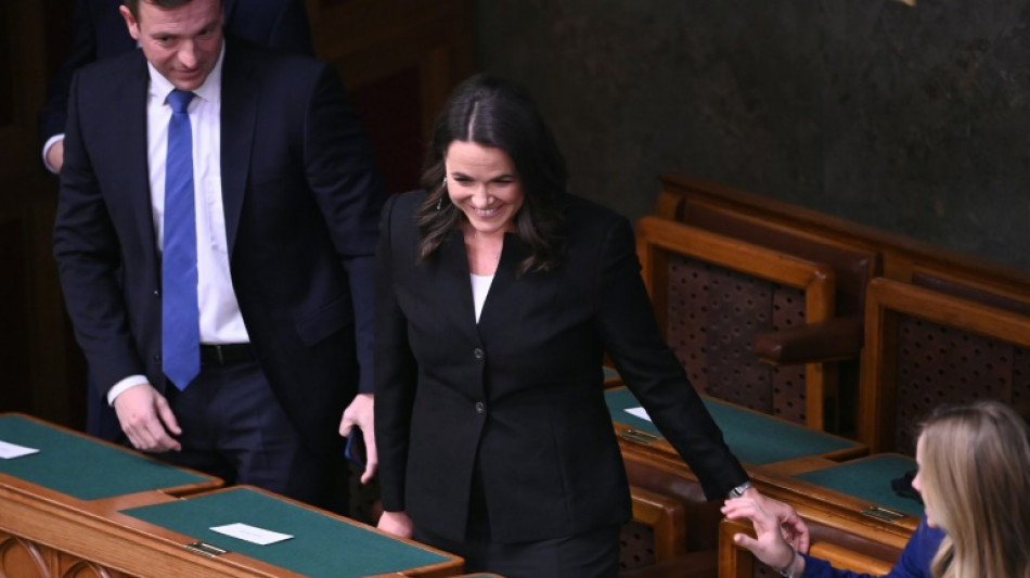 Hungr&iacute;a elige a Katalin Novak, cercana a Orban, primera presidenta del pa&iacute;s