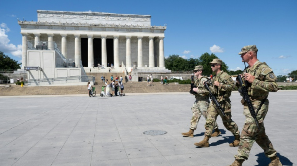 Ju&iacute;za ordena ao governo Trump retirar Guarda Nacional de Washington