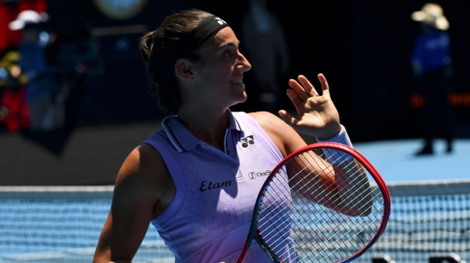 Open d'Australie: Garcia r&eacute;ussit son entr&eacute;e en lice