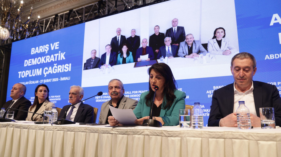 Turchia: media, Pkk terr&agrave; un congresso dopo l'appello di Ocalan