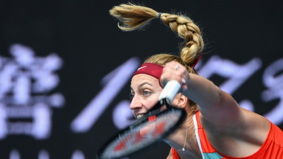 Kvitova ousts top seed Sabalenka as favourites exit Dubai