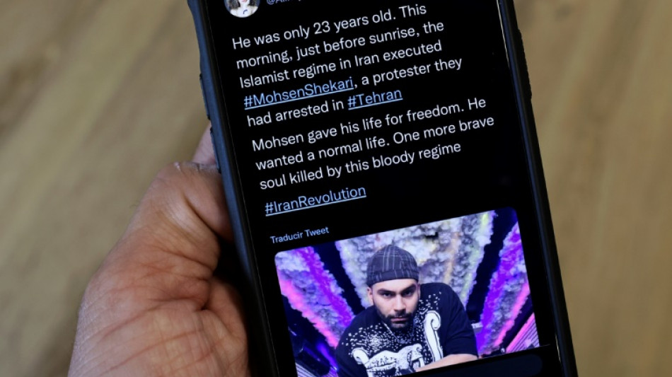 Primera ejecuci&oacute;n en Ir&aacute;n de una persona implicada en las protestas