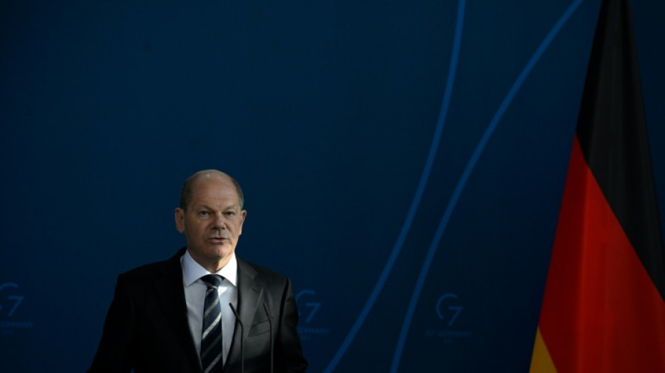Scholz: Russlands Angriff auf die Ukraine "gr&ouml;&szlig;te Katastrophe unserer Zeit"