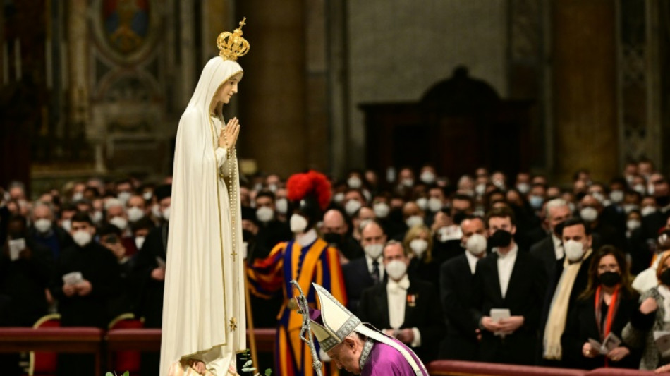 Papst verurteilt "sch&auml;ndlichen Krieg" in der Ukraine
