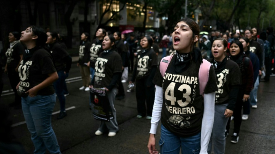 Protesters demand answers 11 years after Mexican students vanished