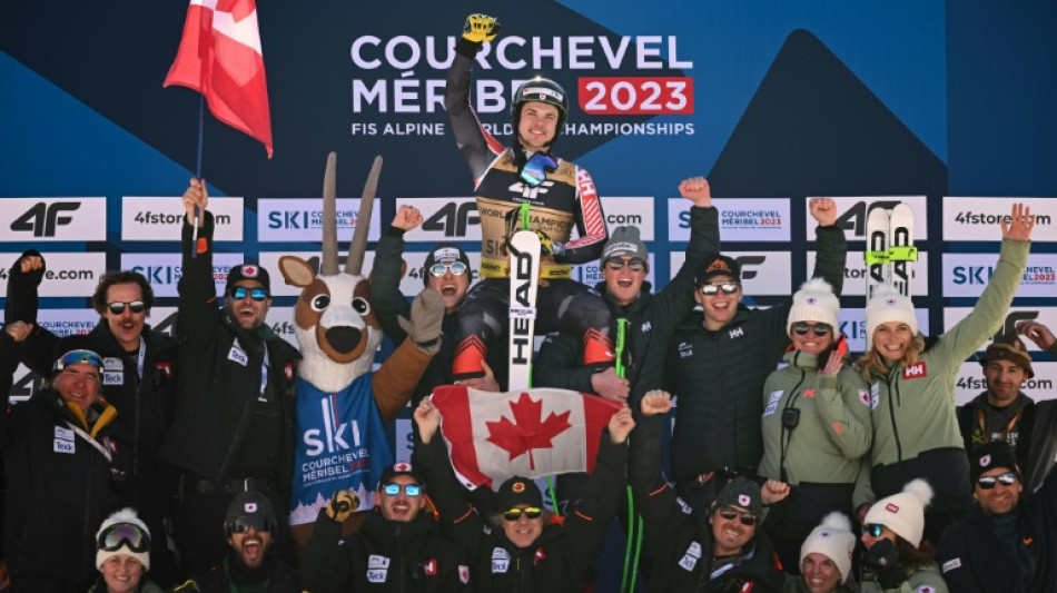 El canadiense Crawford, sorprendente campeón del mundo de supergigante