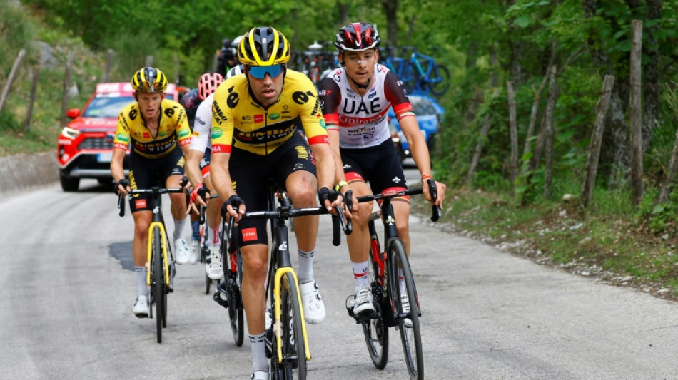 Tour d'Italie: Bouwman vainqueur de la 7e &eacute;tape en moyenne montagne