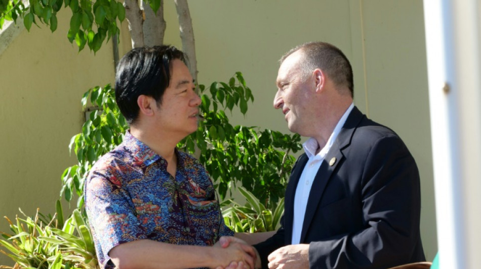 Em visita ao Hava&iacute;, presidente de Taiwan convoca a 'lutar juntos para evitar guerra'