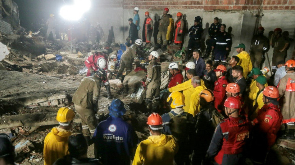 Br&eacute;sil : au moins 11 morts dans l'effondrement d'un immeuble