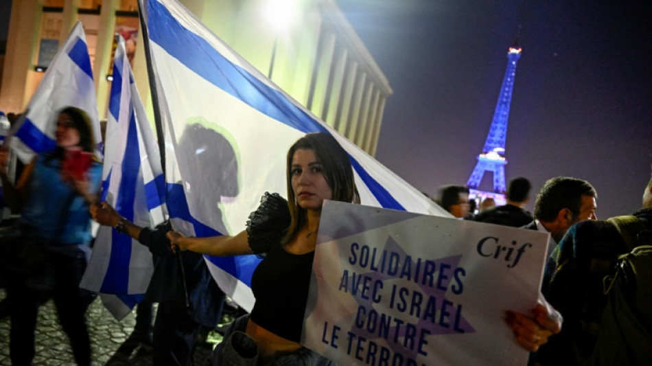 Des milliers de Fran&ccedil;ais rassembl&eacute;s aux marches contre l'antis&eacute;mitisme