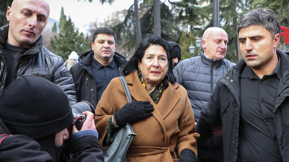 Ex presidente Georgia, la lotta continua, andr&ograve; il 20 da Trump